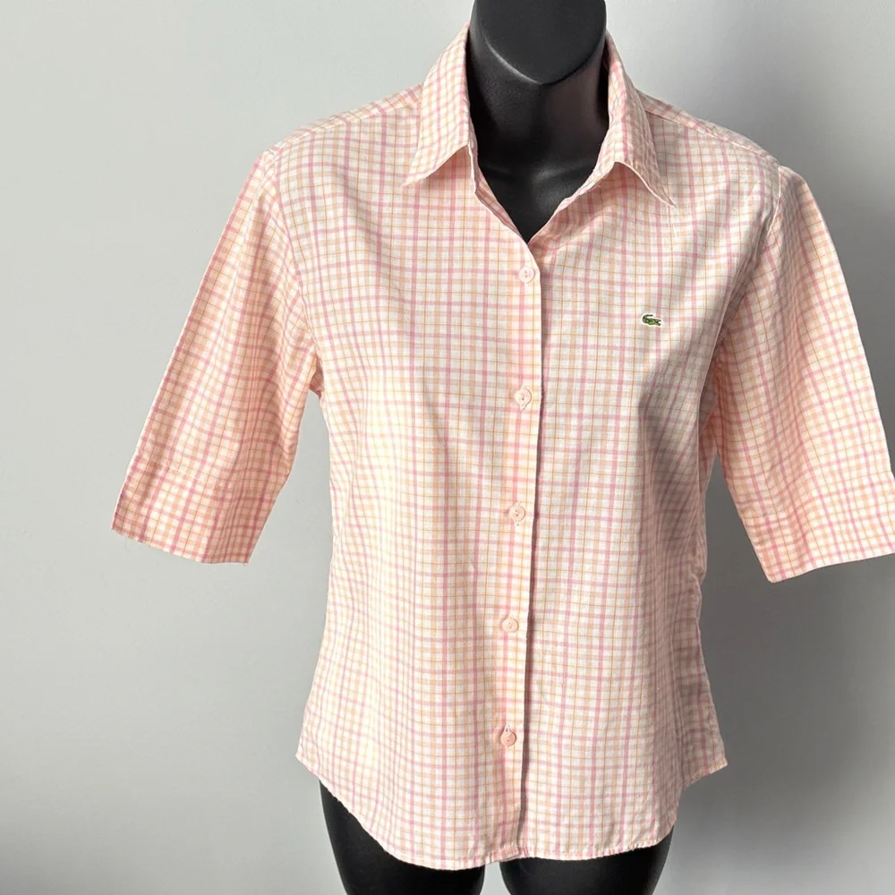 Lacoste (Vintage) Plaid Shirt - Picture 2 of 8